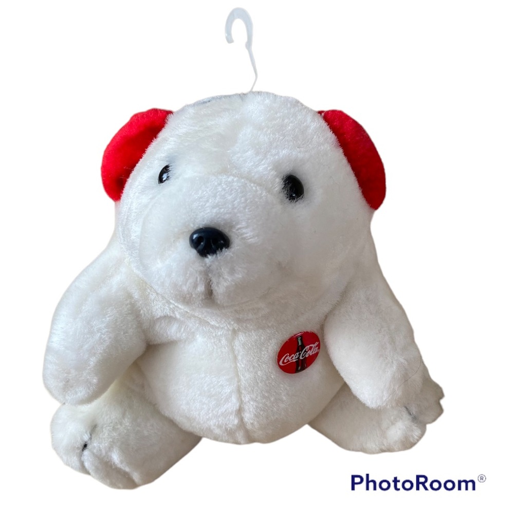 Coca Cola Plush Polar Bear Vintage 1996
